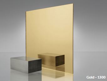 Mirrored Acrylic Gold 1300