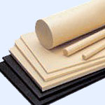 sheet and rod for injection molding