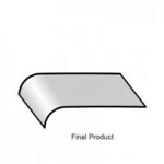 plastic drape formed product