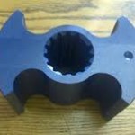 custom machined plastic component